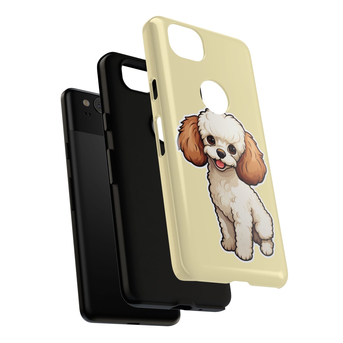 Cute Dog Phone Case, Pet Lover Gift, Custom Phone Cover, Cartoon Dog Case, Durable Phone Accessory