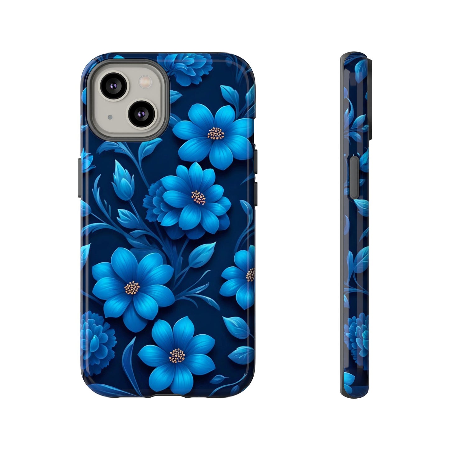 Tough Cases: Floral iPhone Case, Vibrant Phone Cover, Flower Patterned Case, Protective Floral Design, Spring Gift Idea