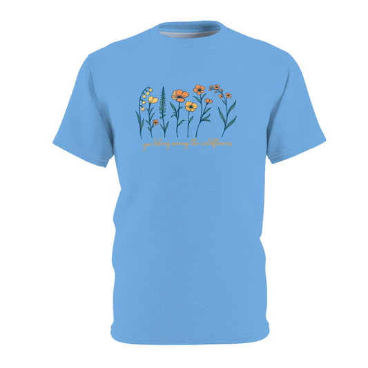 Floral Unisex Tee, Nature-Inspired Shirt, Gift for Garden Lovers, Casual Everyday Wear, Spring/Summer Fashion