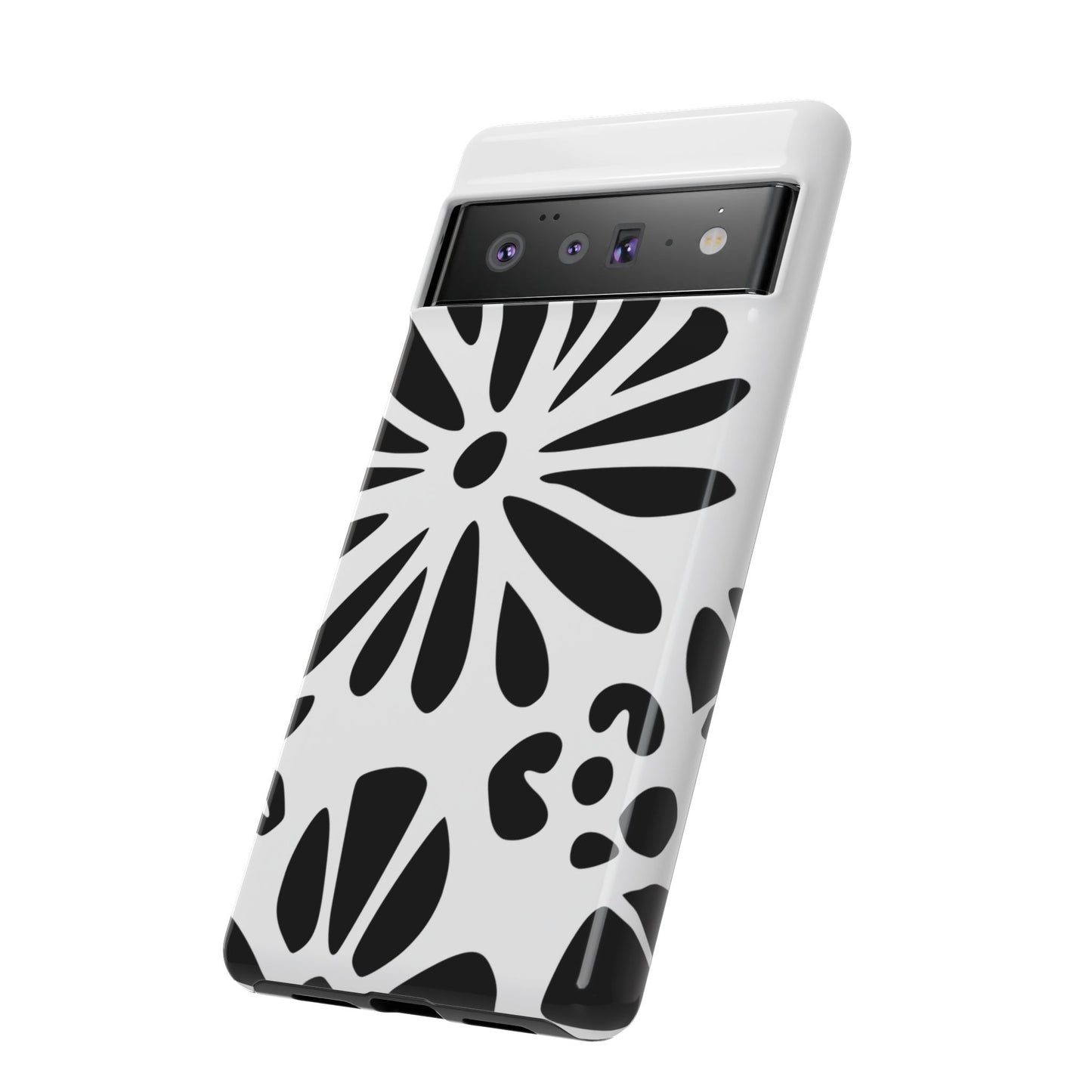 Stylish Phone Case with Floral Design, Tough Phone Cover for Her, Trendy Black and White Cell Phone Case, Unique Gift for Birthdays [...]