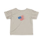Patriotic Infant Tee - USA Flag Theme, Baby Clothes, Toddler Apparel, 4th of July Outfit, Cute Baby Gift