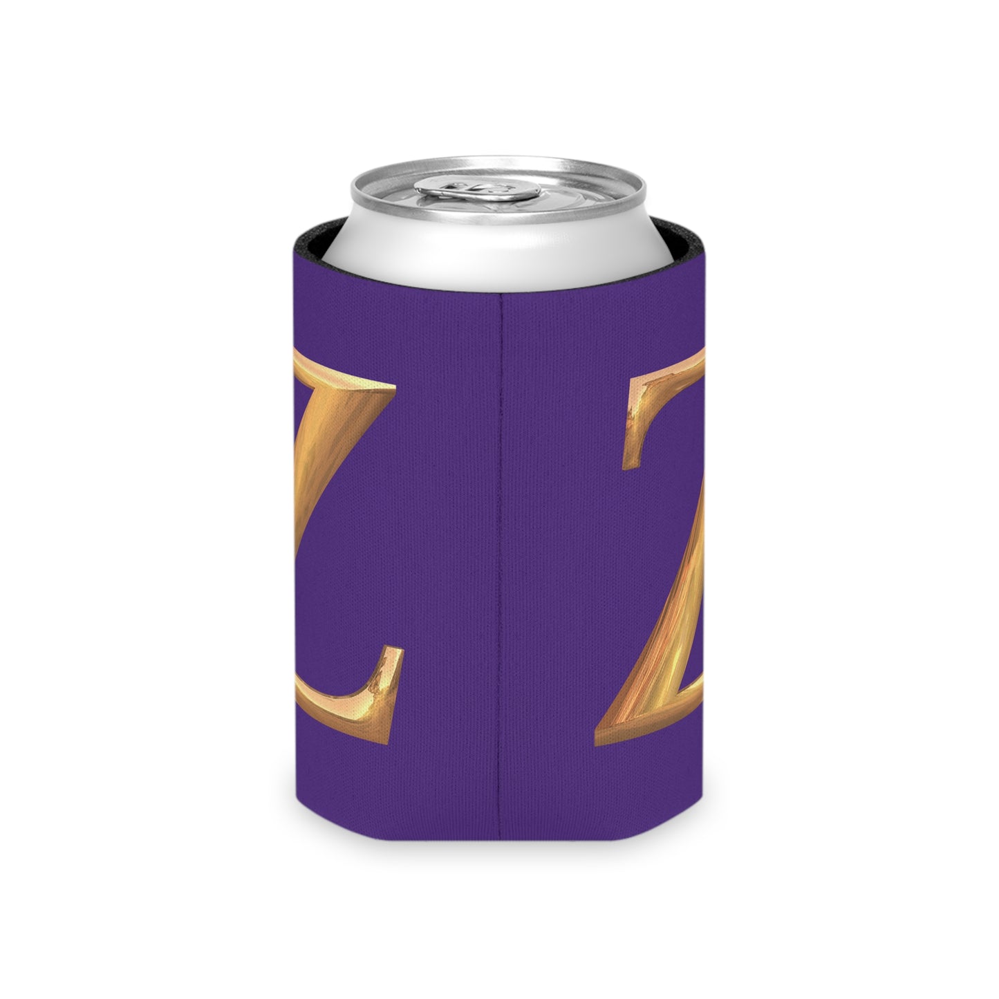Stylish Monogram Z Can Cooler | Personalized Gift, Party Favor, Tailgate Gear, Outdoor Events, Custom Drink Holder