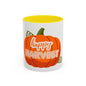 Happy Harvest Pumpkin Coffee Mug, Fall Mug, Seasonal Decor, Gift for Coffee Lovers, Autumn Vibes, Halloween Decoration