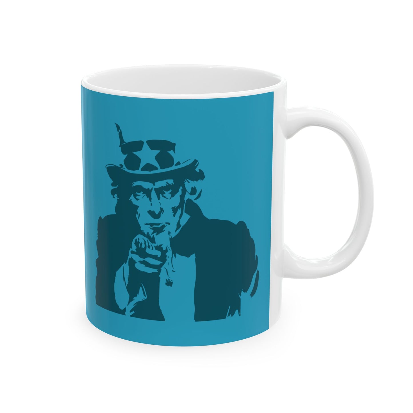 Stylish Ceramic Mug - Unique Coffee Cup for Home & Office, Gift for Coffee Lovers, Modern Art Drinkware, Fun Kitchen Decor