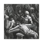 Crucifixion Art Matte Canvas Print – Stretched Religious Wall Decor