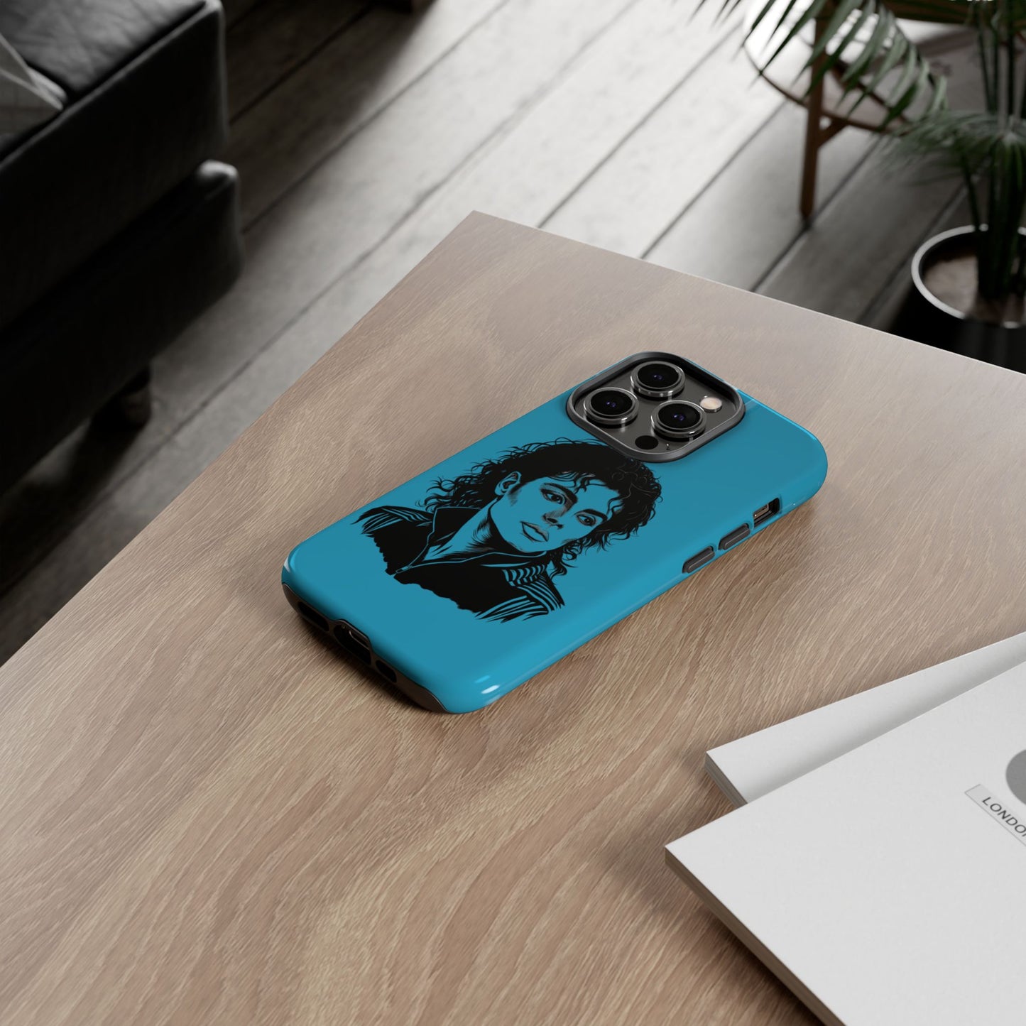 Michael Jackson Phone Case - Tough Cases, Pop Music Gifts, Retro Art, Unique Phone Accessories, Vintage Design