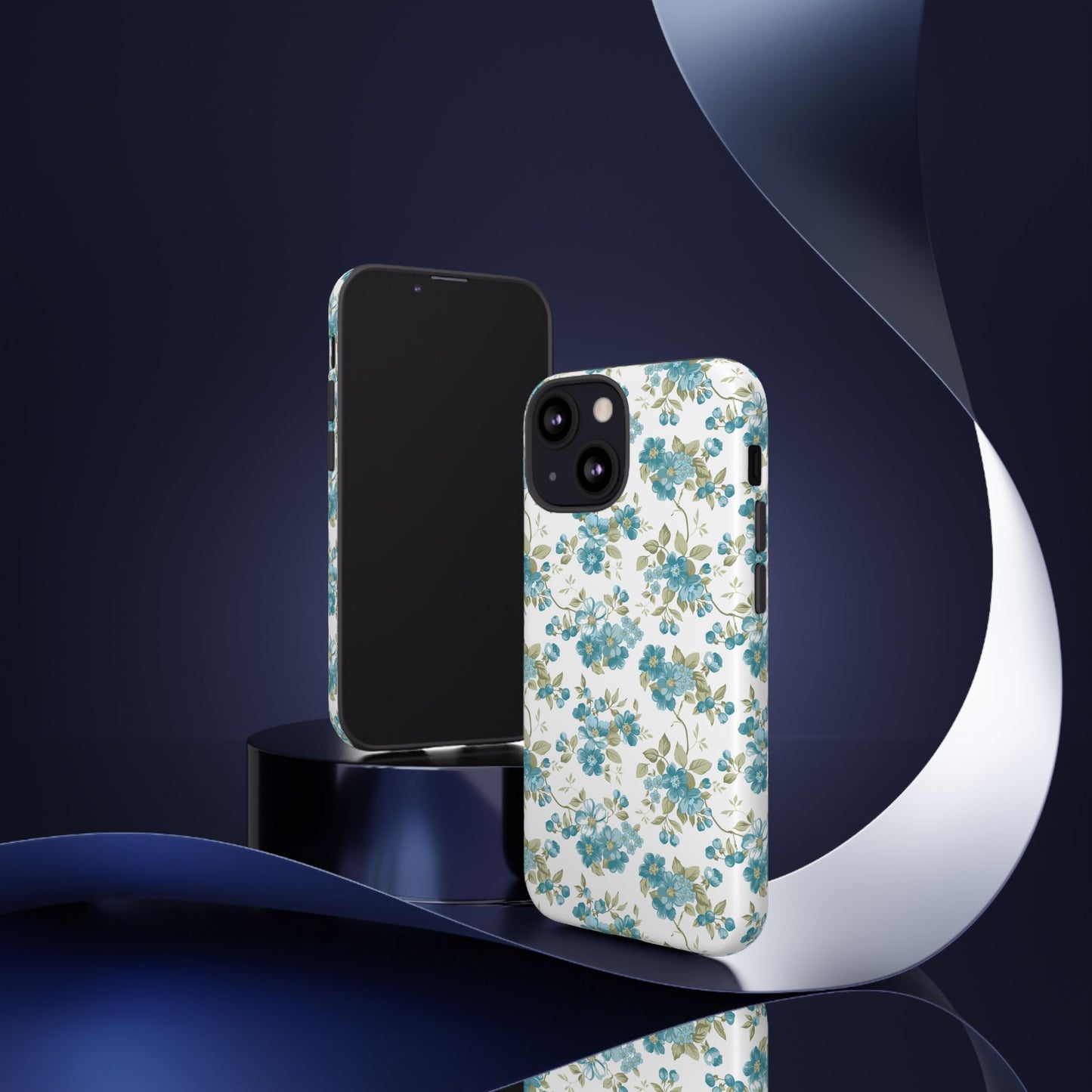 Floral Phone Case - Tough Cases, Durable Phone Cover, Cute Floral Design, Gift for Her, Trendy Phone Accessory, Spring Style
