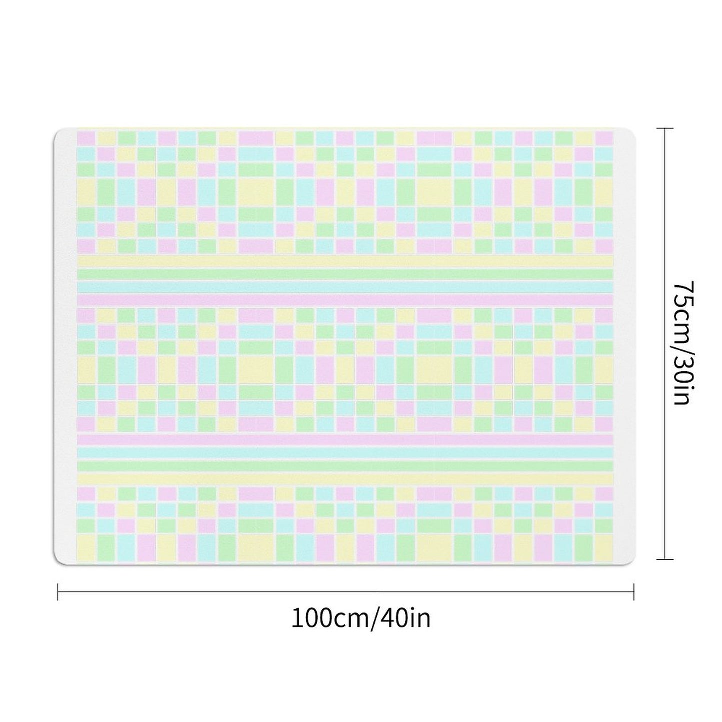 Round-cornered Table Mat-30"×40"/ 75x100cm