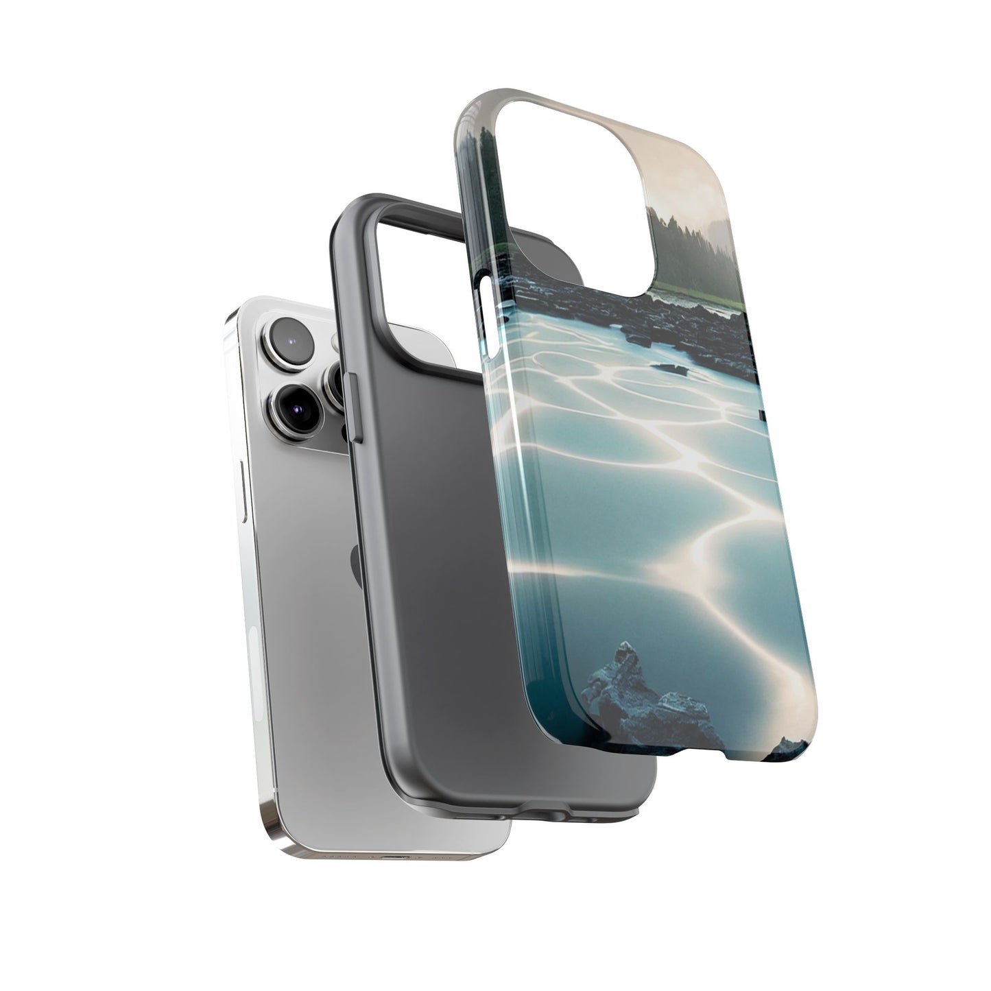 Nature-Inspired Phone Case, Tough Cases for Nature Lovers, Durable Phone Cover, Outdoor Vibe, Unique Gift for Travelers, Eco-Friendly Design