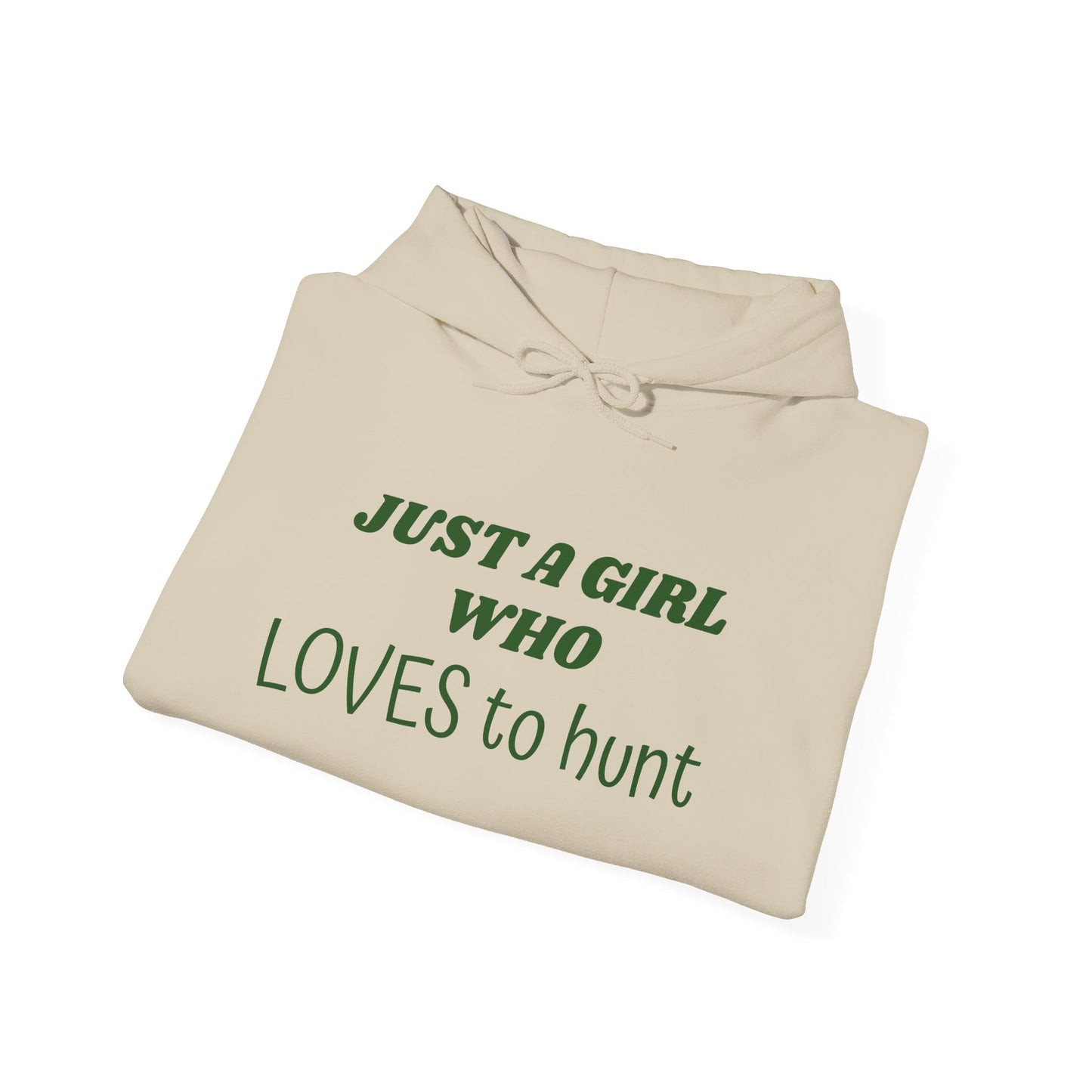 Girl Who Loves to Hunt Hoodie