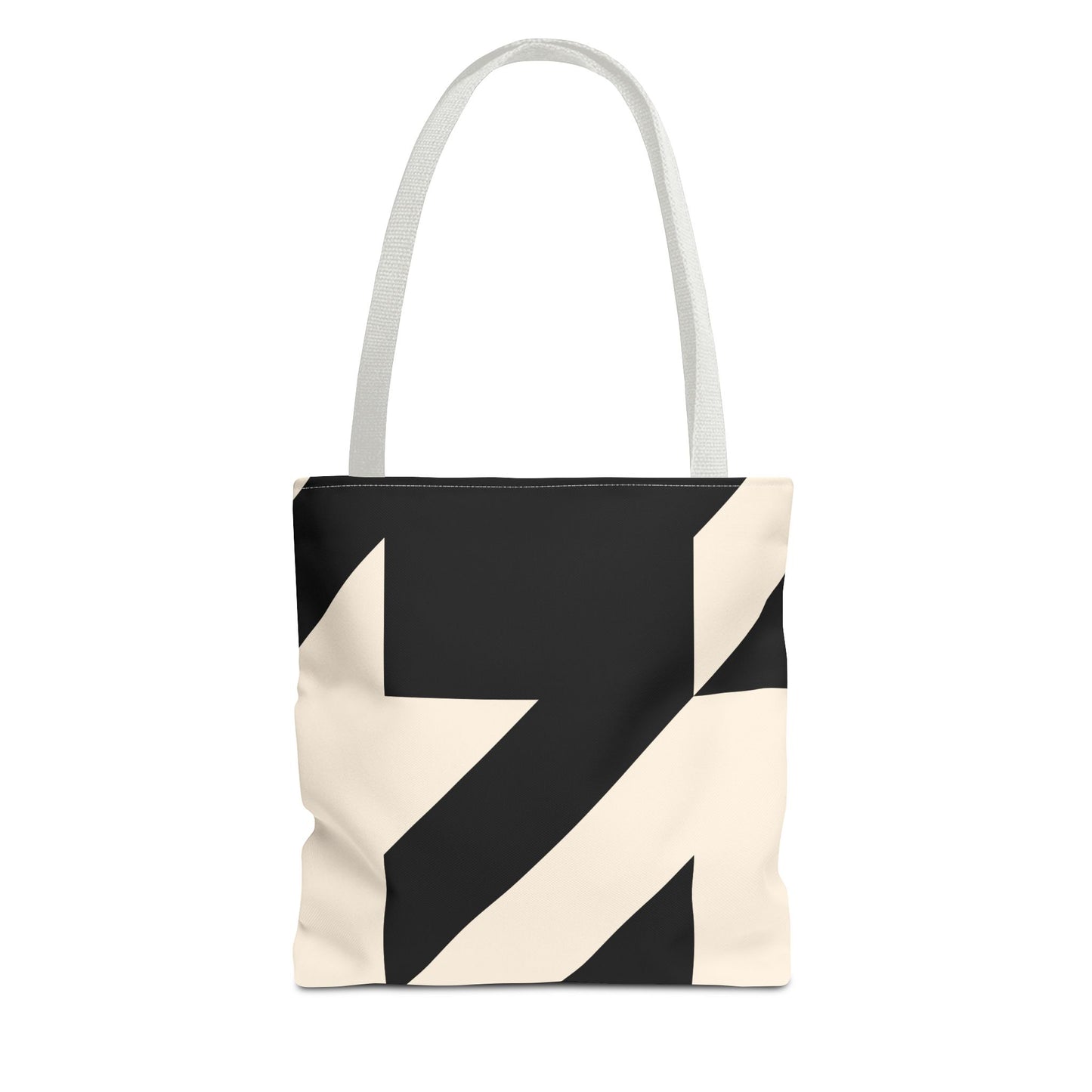 Chic Abstract Tote Bag, Stylish Travel Bag, Reusable Shopping Bag, Modern Design Bag, Fashionable Canvas Tote