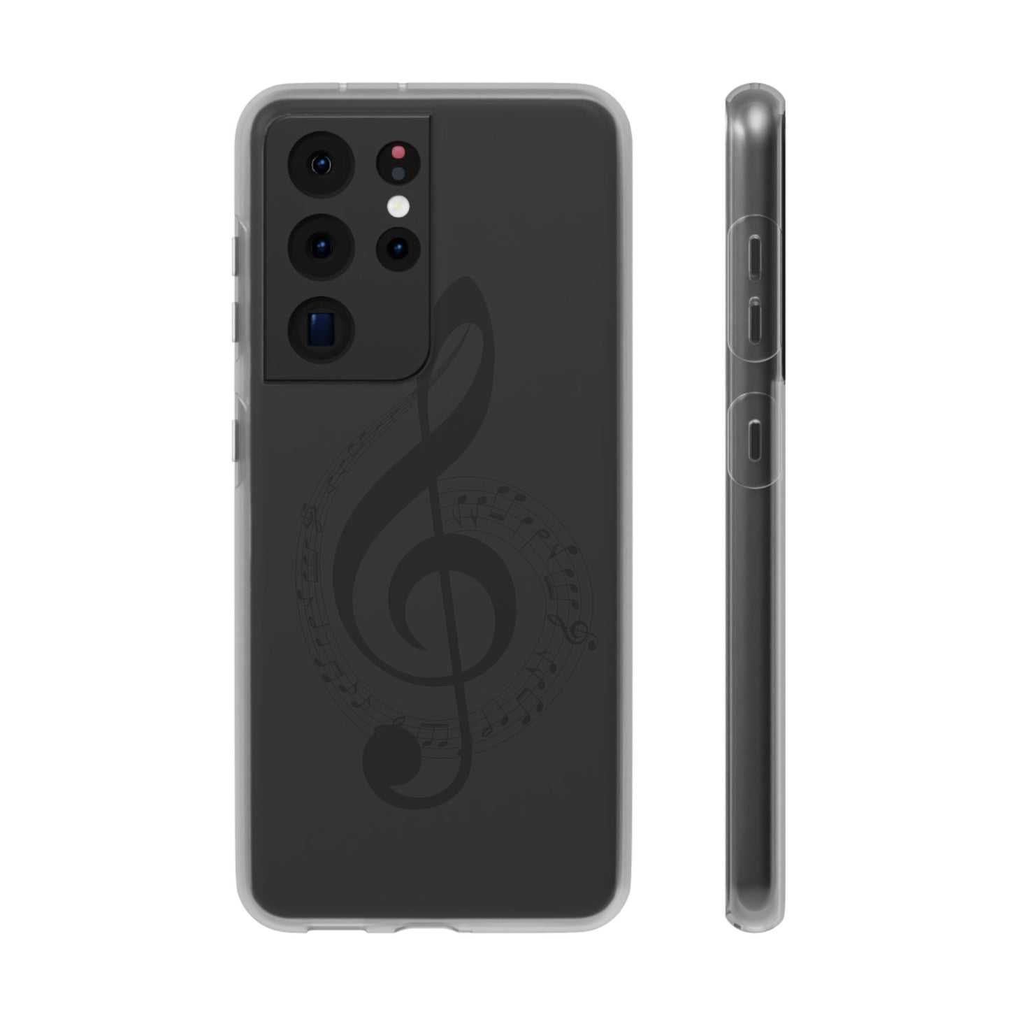 Phone Case — Musical Treble Clef Design