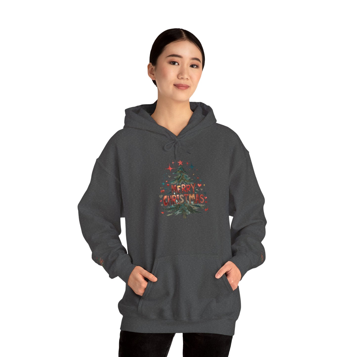 Unisex Heavy Blend™ Hooded Sweatshirt - Merry Christmas