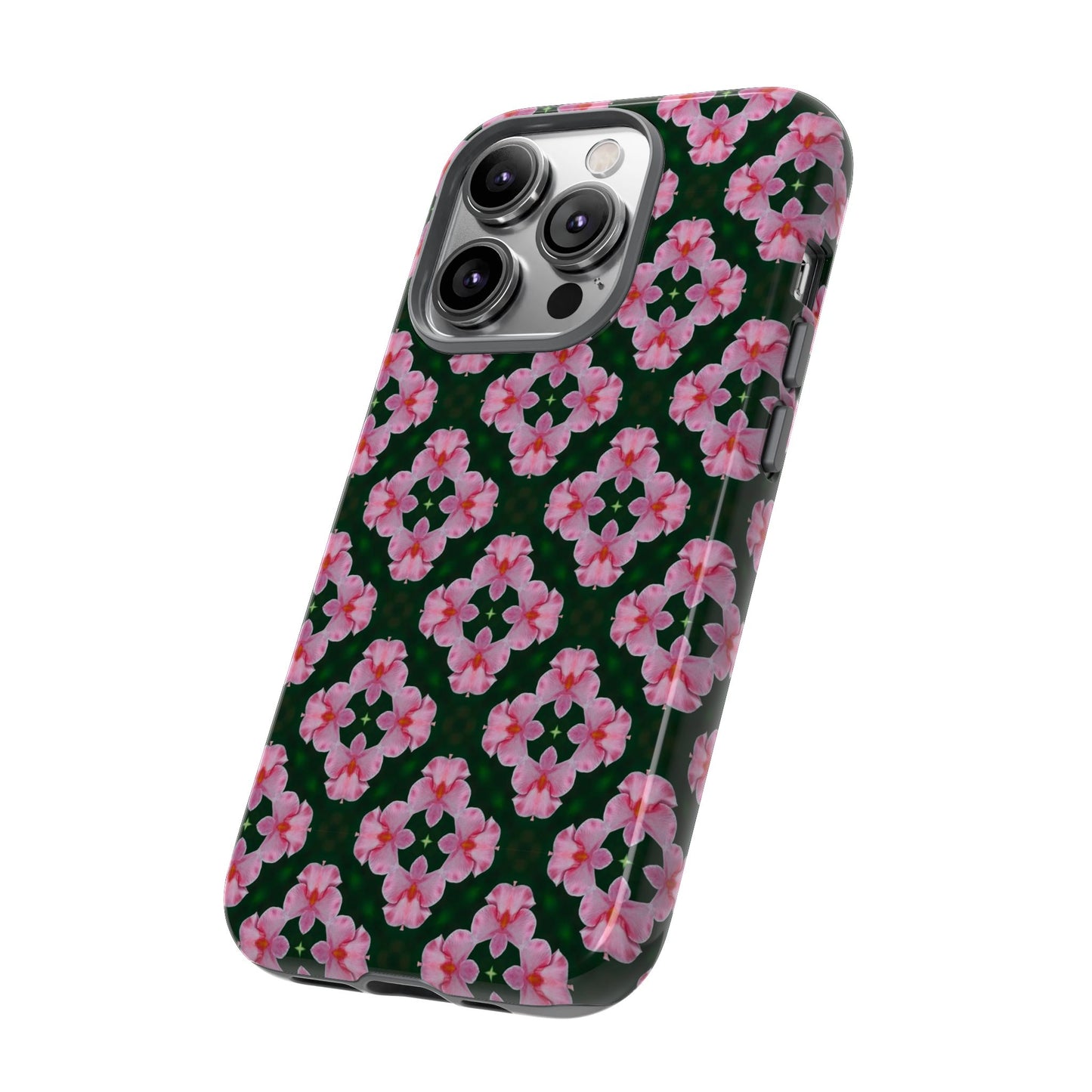Tough Cases - Floral Phone Case, Stylish Protective Cover for Women, Gift Idea for Birthdays, Unique Floral Design, Trendy Tech Accessory