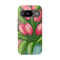 Floral Phone Case with Vibrant Tulips - Tough Cases for Garden Lovers, Spring Gifts, Nature Enthusiasts, Unique Gadget Accessories, [...]