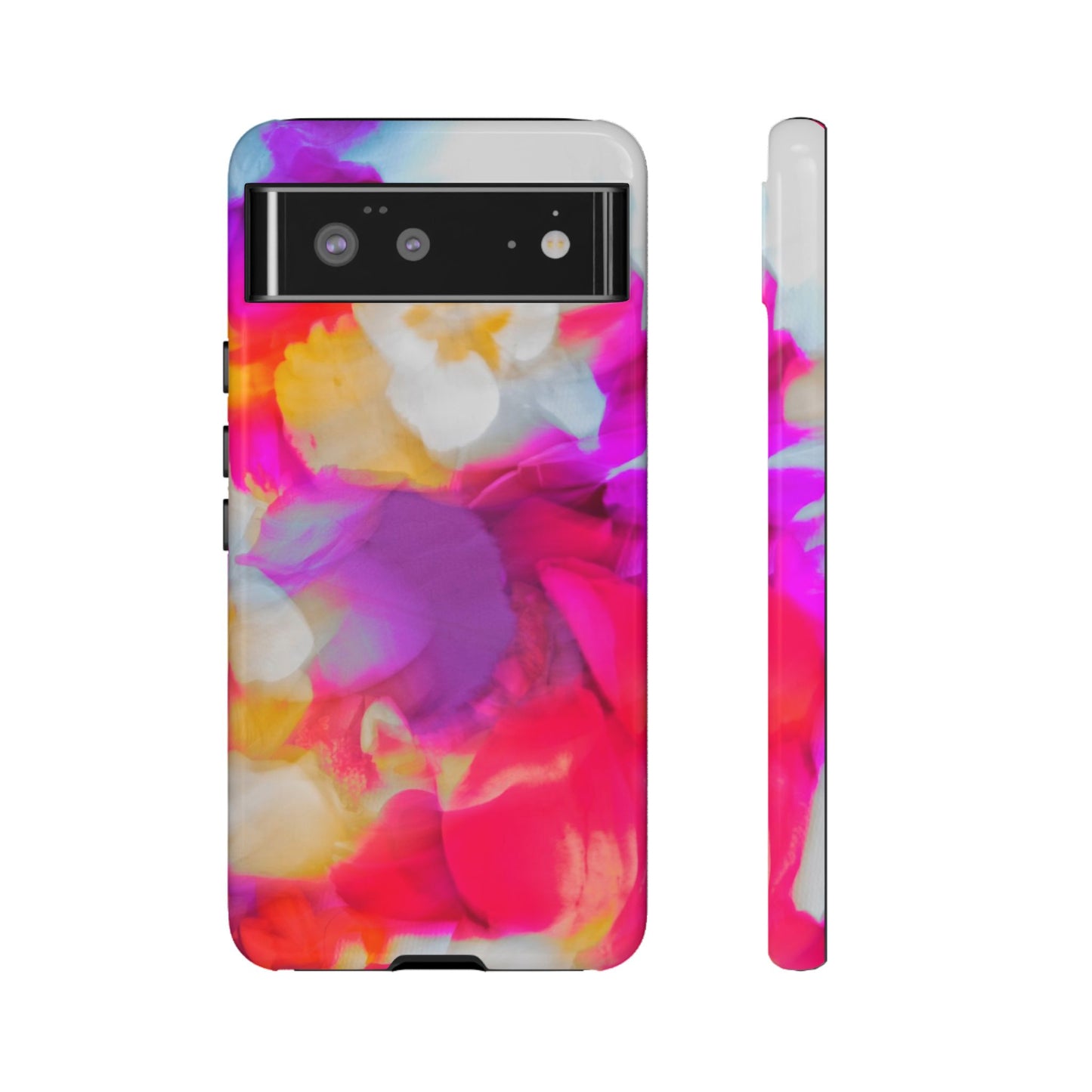 Floral Phone Case: Stylish Art for Your Device, Tough Cases, Gift for Her, Flower Print, Trendy Accessories, Phone Protection