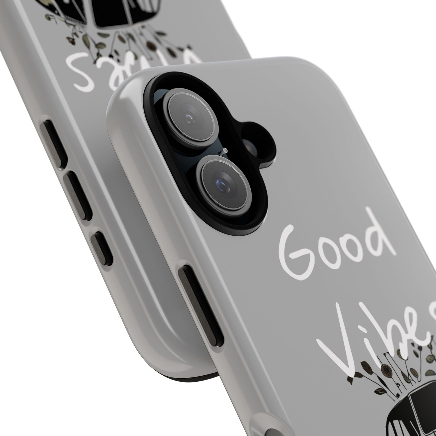 Floral Phone Case | Good Vibes, Phone Accessories, Gift for Her, Trendy Tech, Summer Vibes, Birthday Gift