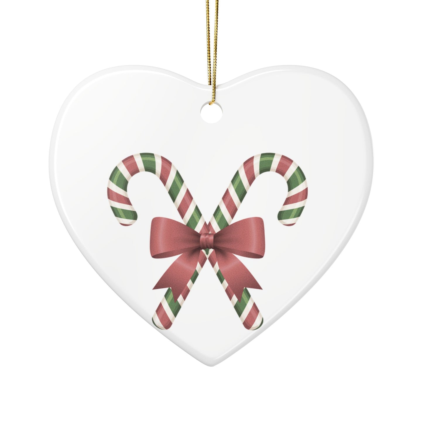 Candy Cane Christmas Ornaments, Holiday Decor, 2-Sided Print, Festive Tree Decorations, Kid-Friendly, Gift for Loved Ones, Winter [...]