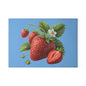 Strawberry Glass Cutting Board, Kitchen Decor, Farmhouse Style, Gift for Chefs
