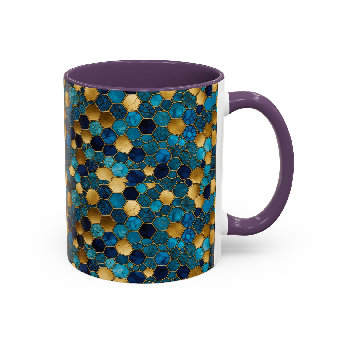 Textured Geometric Accent Coffee Mug, Unique Coffee Cup, Home Decor, Gift for Coffee Lovers, Modern Kitchenware