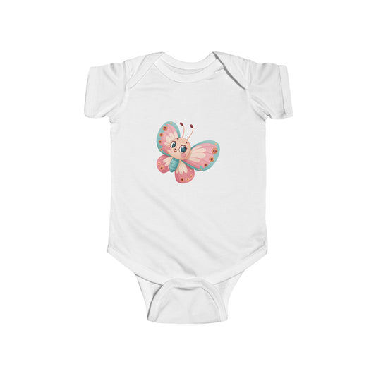 Adorable Butterfly Infant Bodysuit - Cute Baby Shower Gift, Newborn Outfit, Toddler Clothing, Spring Fashion, Infant Wear