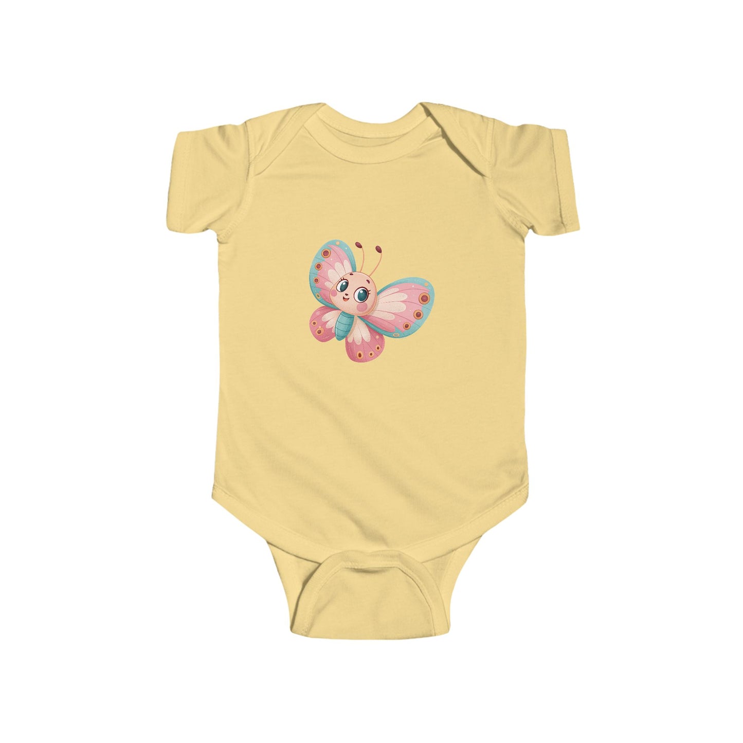 Adorable Butterfly Infant Bodysuit - Cute Baby Shower Gift, Newborn Outfit, Toddler Clothing, Spring Fashion, Infant Wear