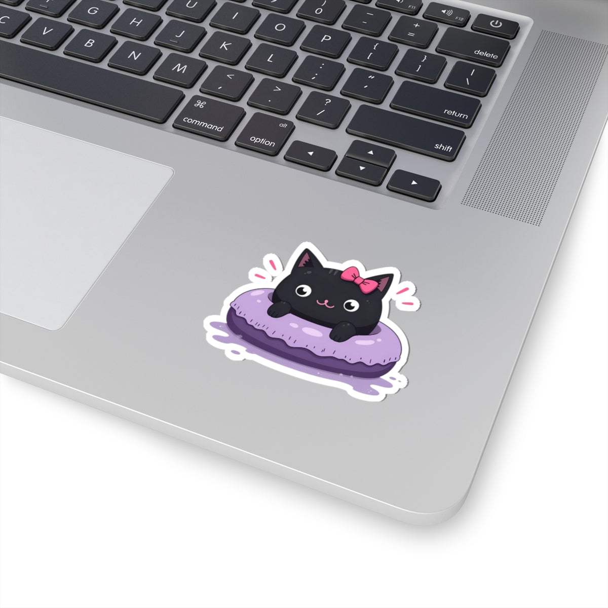 Cute Cat Kiss-Cut Stickers | Adorable Cat Decal for Laptops, Water Bottles, Scrapbooking, Gifts, Party Favors