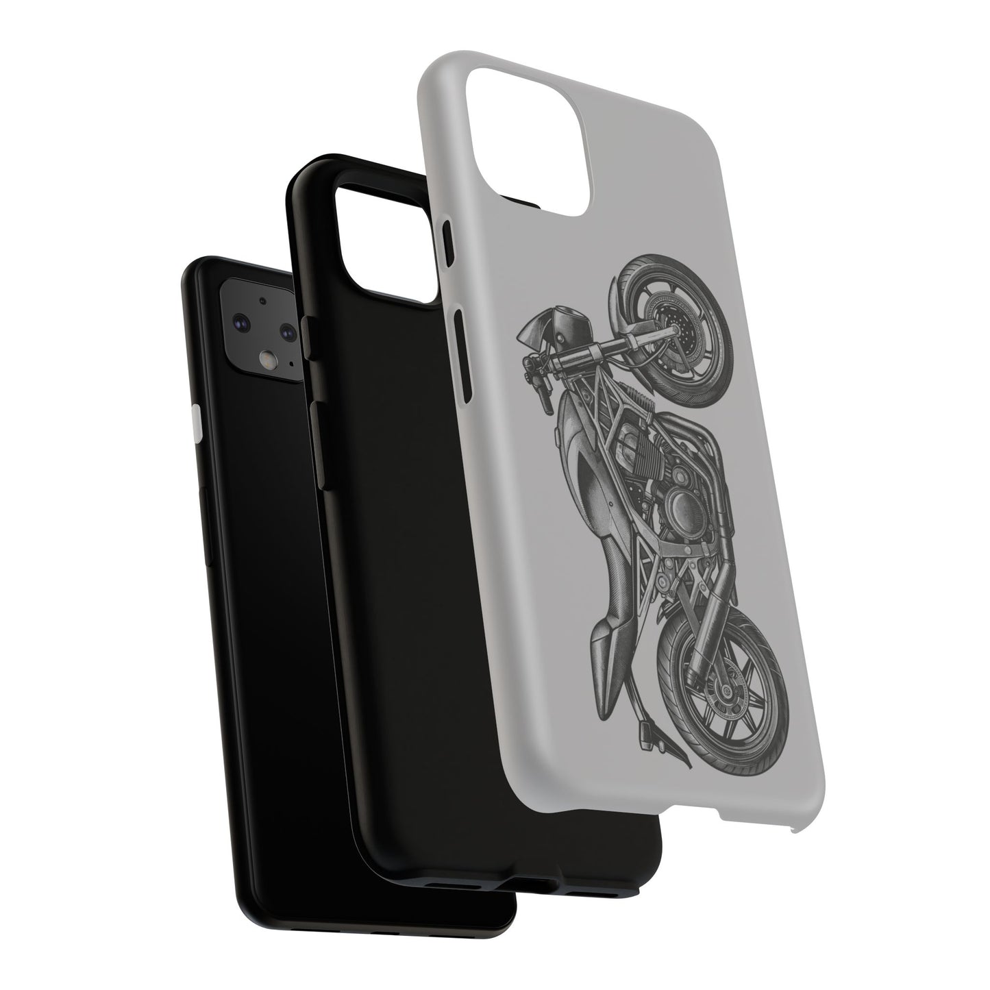 Motorcycle Phone Case - Tough Cases - Biker Gift, Motorcycle Lover, Custom Phone Cover, Unique Biker Accessory