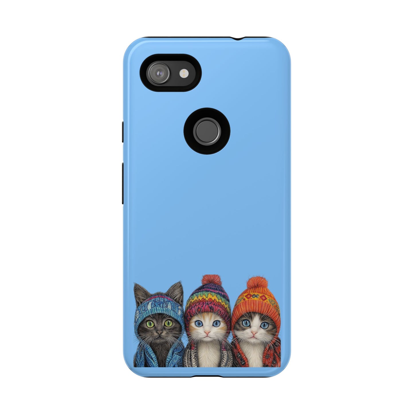 Cat-Themed Phone Case, Cute Cat Cases for Cat Lovers, Gifts for Cat Owners, Fun Cat Accessories, Holiday Present for Pet Lovers