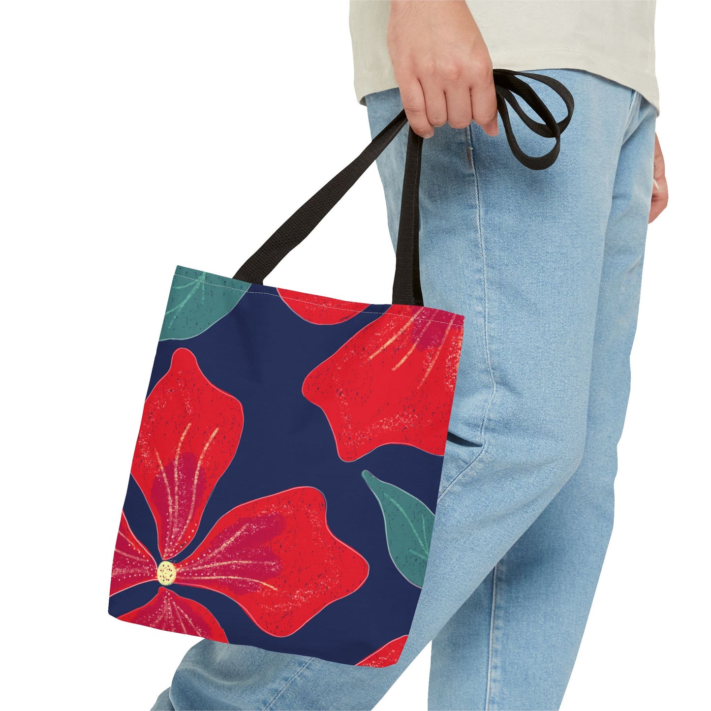 Vibrant Floral Tote Bag, Stylish Shopping Bag, Eco-Friendly Handbag, Chic Summer Tote, Perfect Gift for Her