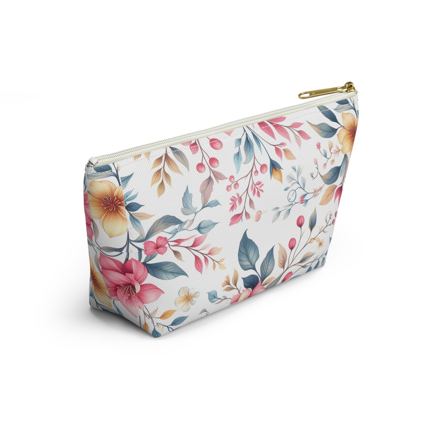 Floral Accessory Pouch