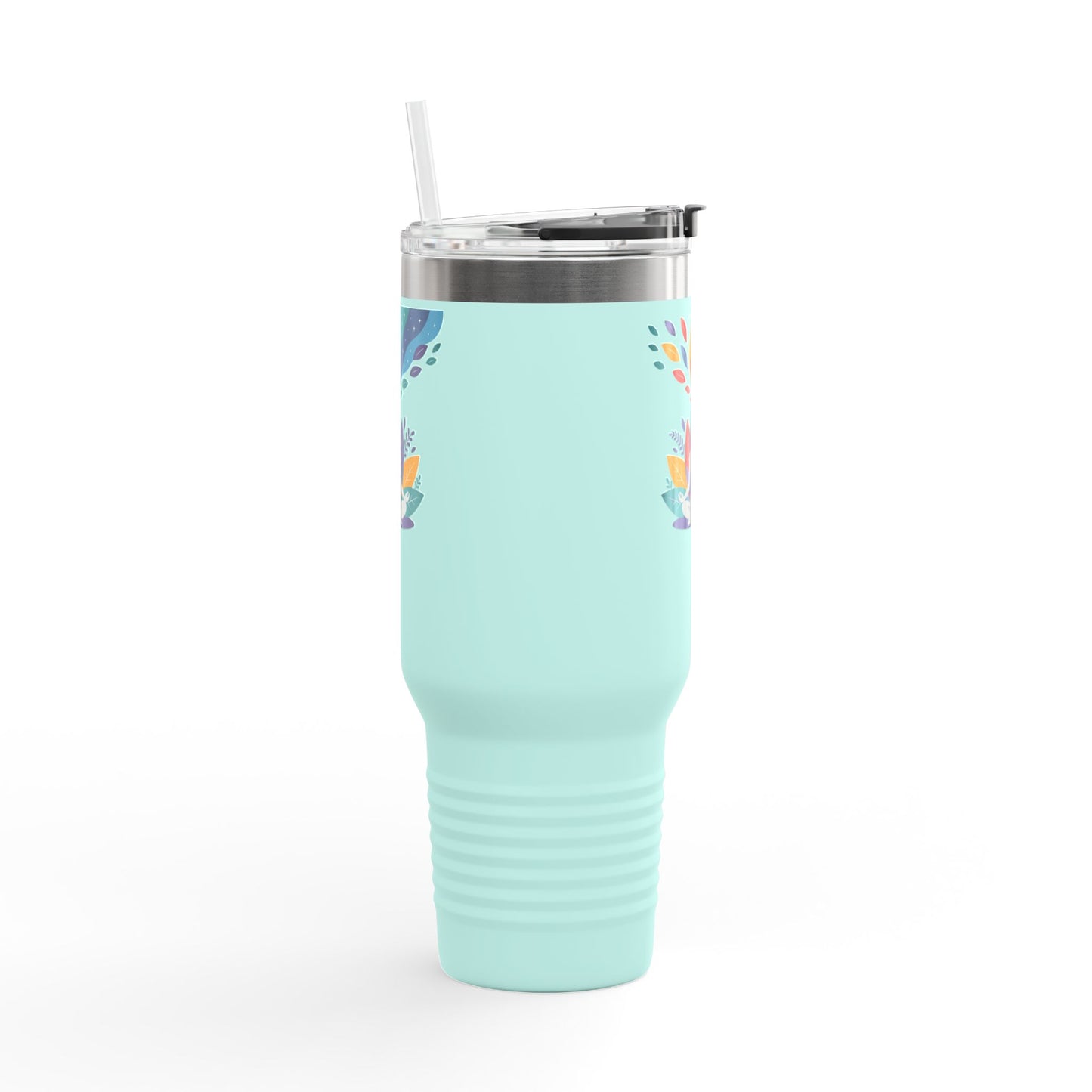 Colorful Yoga Themed Insulated Travel Mug | 40oz | Perfect Gift for Yoga Lovers, Coffee on the Go, Outdoor Adventures, Unique Travel [...]