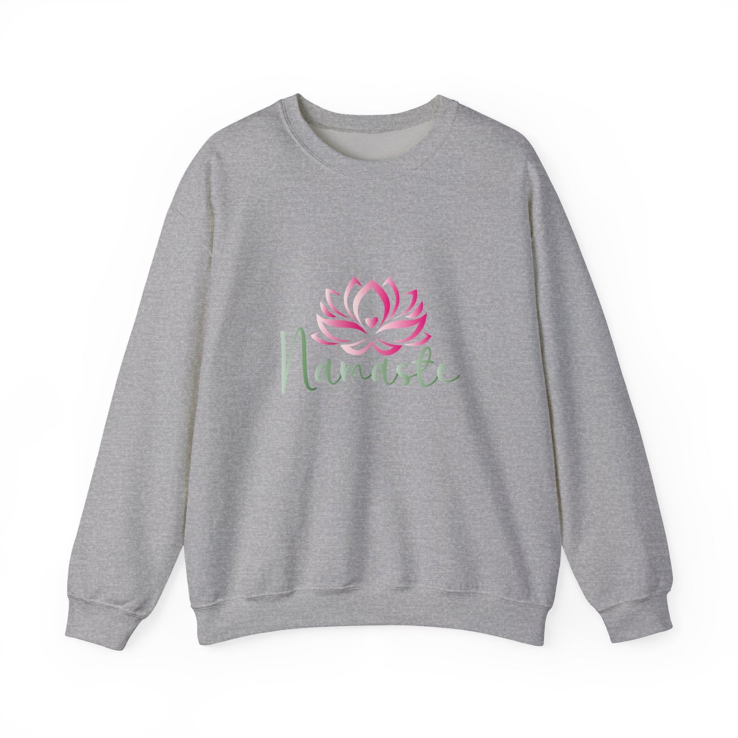 Namaste Lotus Sweatshirt — Cozy Yoga Crewneck for Meditation & Mindfulness
