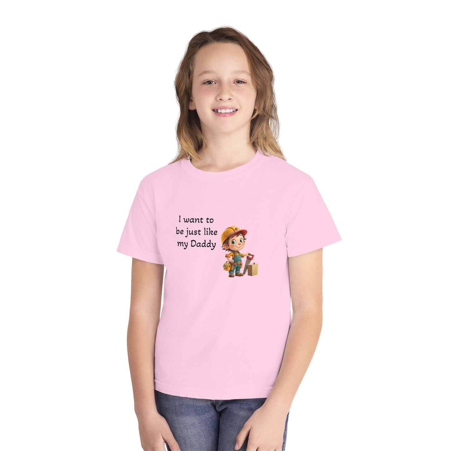 Youth Tee - 'I Want to Be Just Like My Daddy'