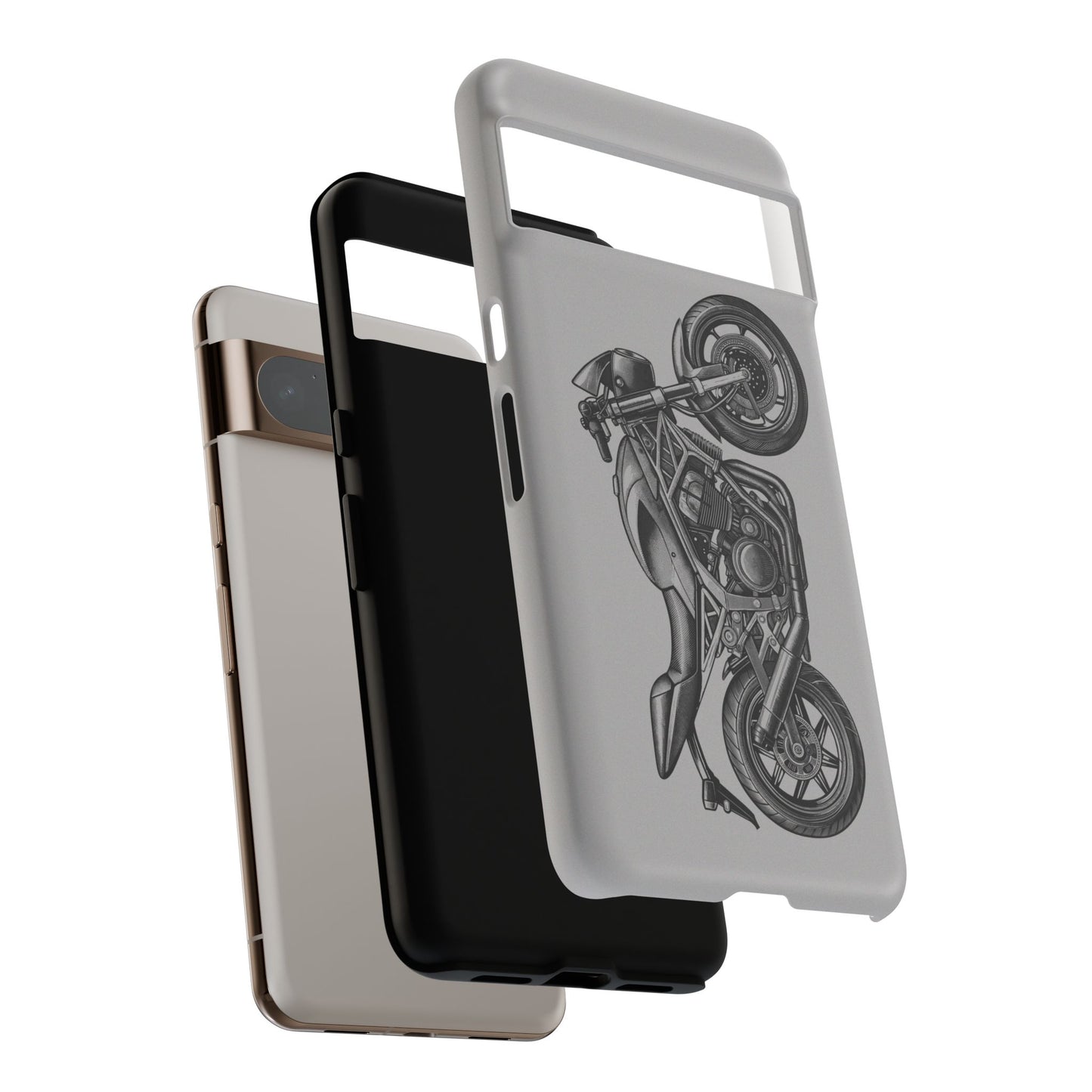 Motorcycle Phone Case - Tough Cases - Biker Gift, Motorcycle Lover, Custom Phone Cover, Unique Biker Accessory