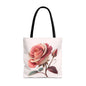 Romantic Floral Tote Bag, Rose Design, Chic Bag, Stylish Carryall, Perfect Gift for Her, Everyday Use, Eco-Friendly