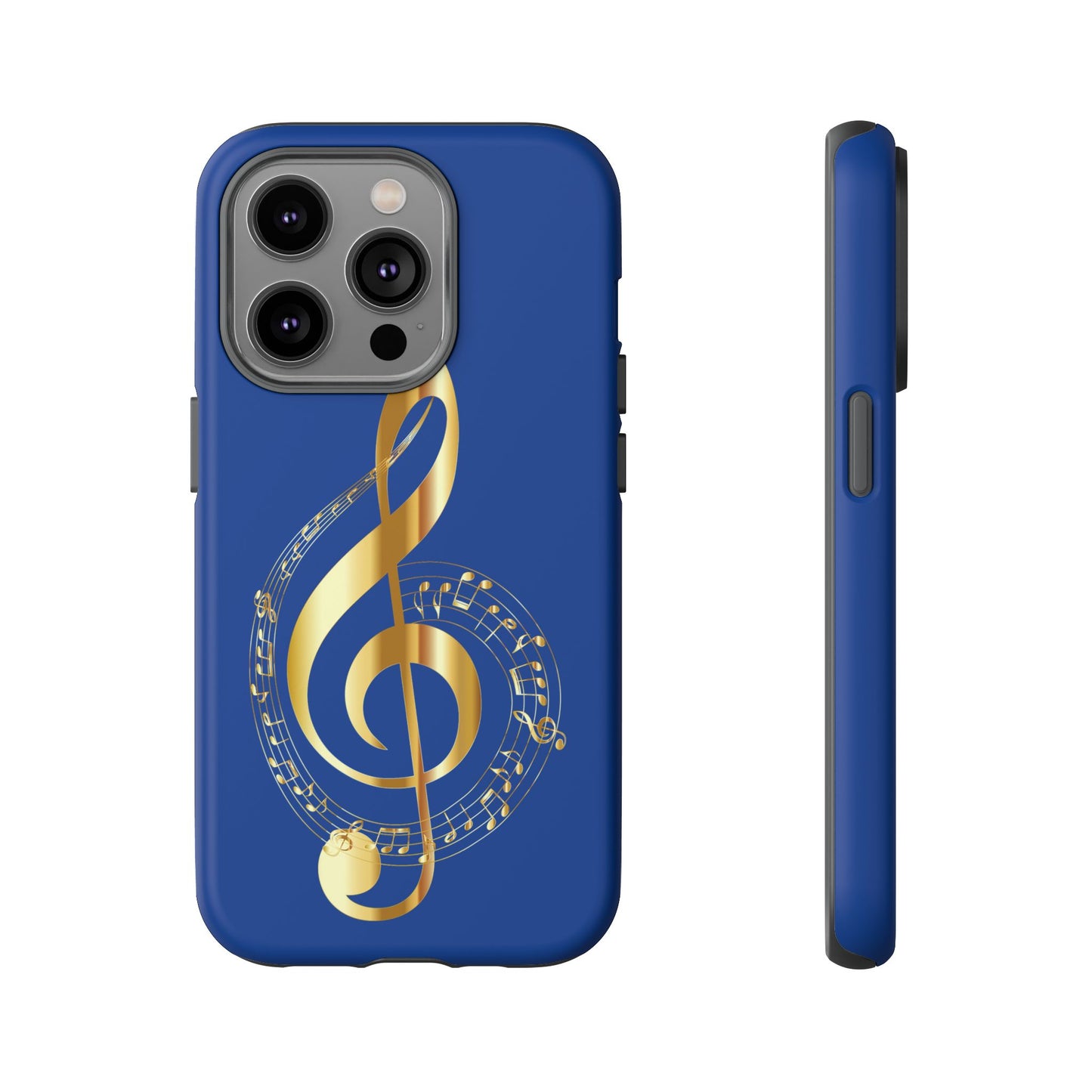 Tough Cases Blue and Gold Musical Note