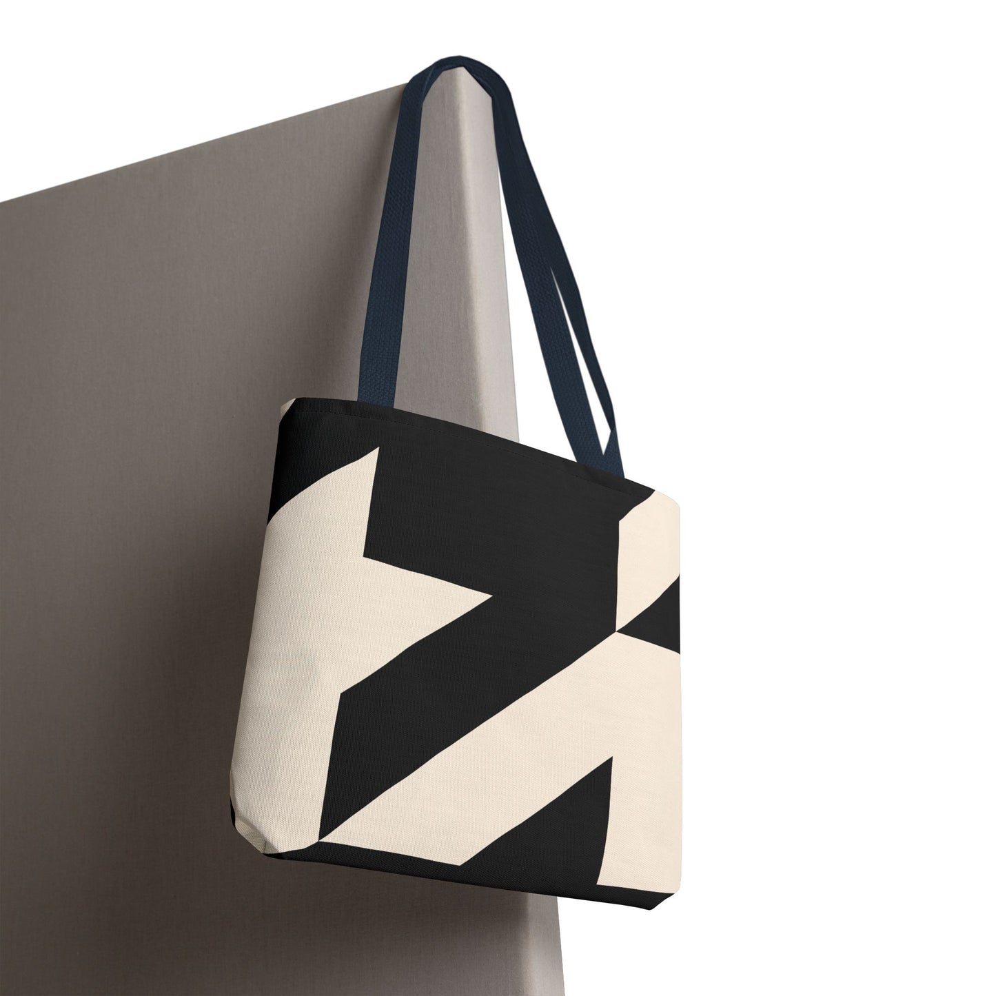 Chic Abstract Tote Bag, Stylish Travel Bag, Reusable Shopping Bag, Modern Design Bag, Fashionable Canvas Tote