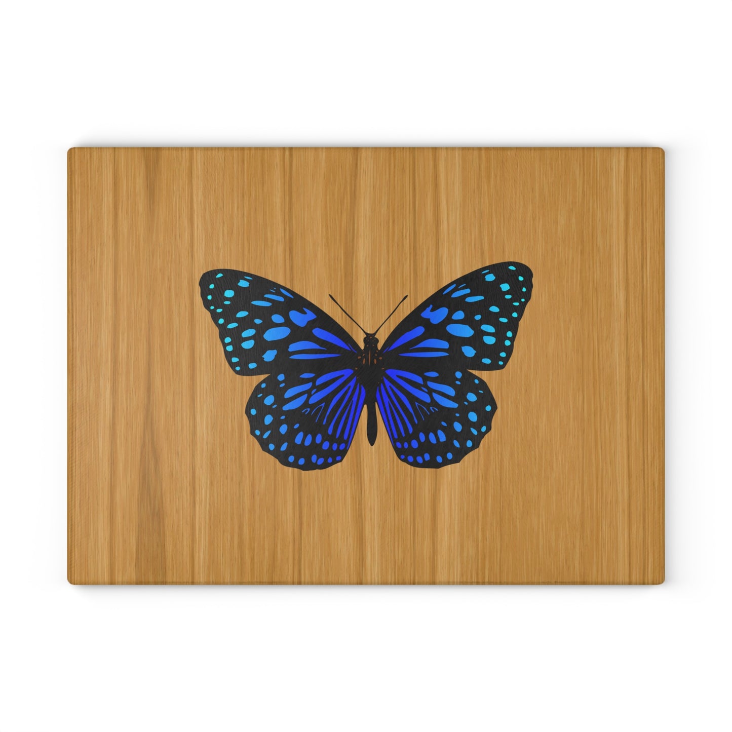 Butterfly Glass Cutting Board, Unique Kitchen Art, Gifts for Chefs, Wedding Registry, Butterfly Decor, Nature Lover Present