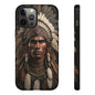 Native American Art Phone Case, Strong Culture Design, Unique Gift for Him or Her, Tough Cases, Customizable Protector, Tribal Style