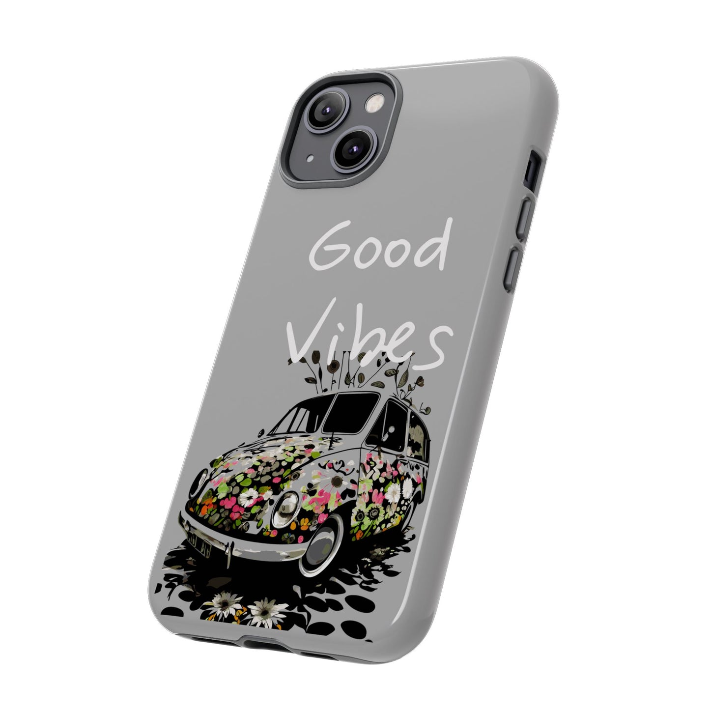 Floral Phone Case | Good Vibes, Phone Accessories, Gift for Her, Trendy Tech, Summer Vibes, Birthday Gift
