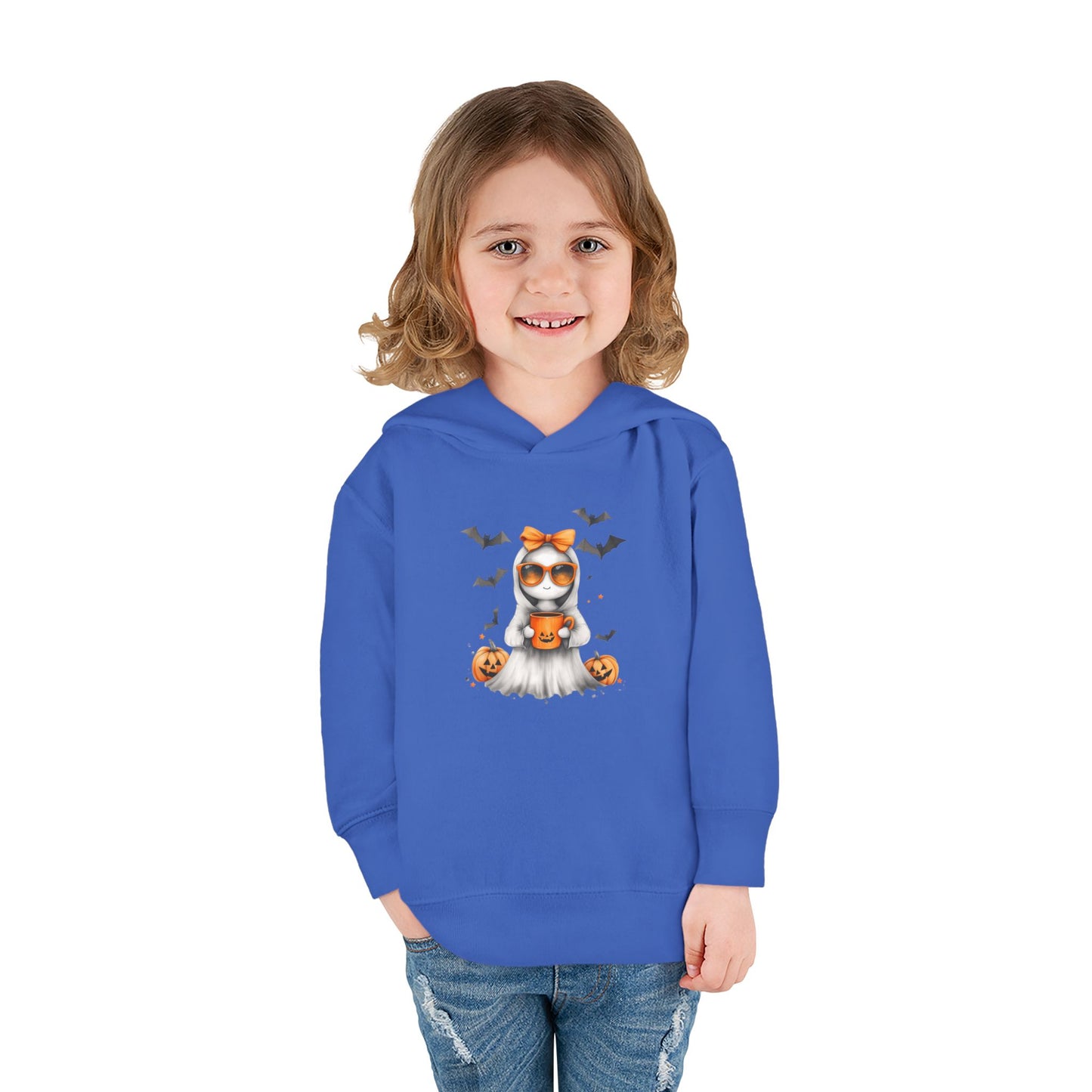 Adorable Halloween Toddler Fleece Hoodie with Cute Pumpkin Design, Kids Halloween Outfit, Fall Fashion, Cozy Kids Sweatshirt