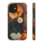 Floral Pansy Tough Phone Case — Vintage Botanical Protection