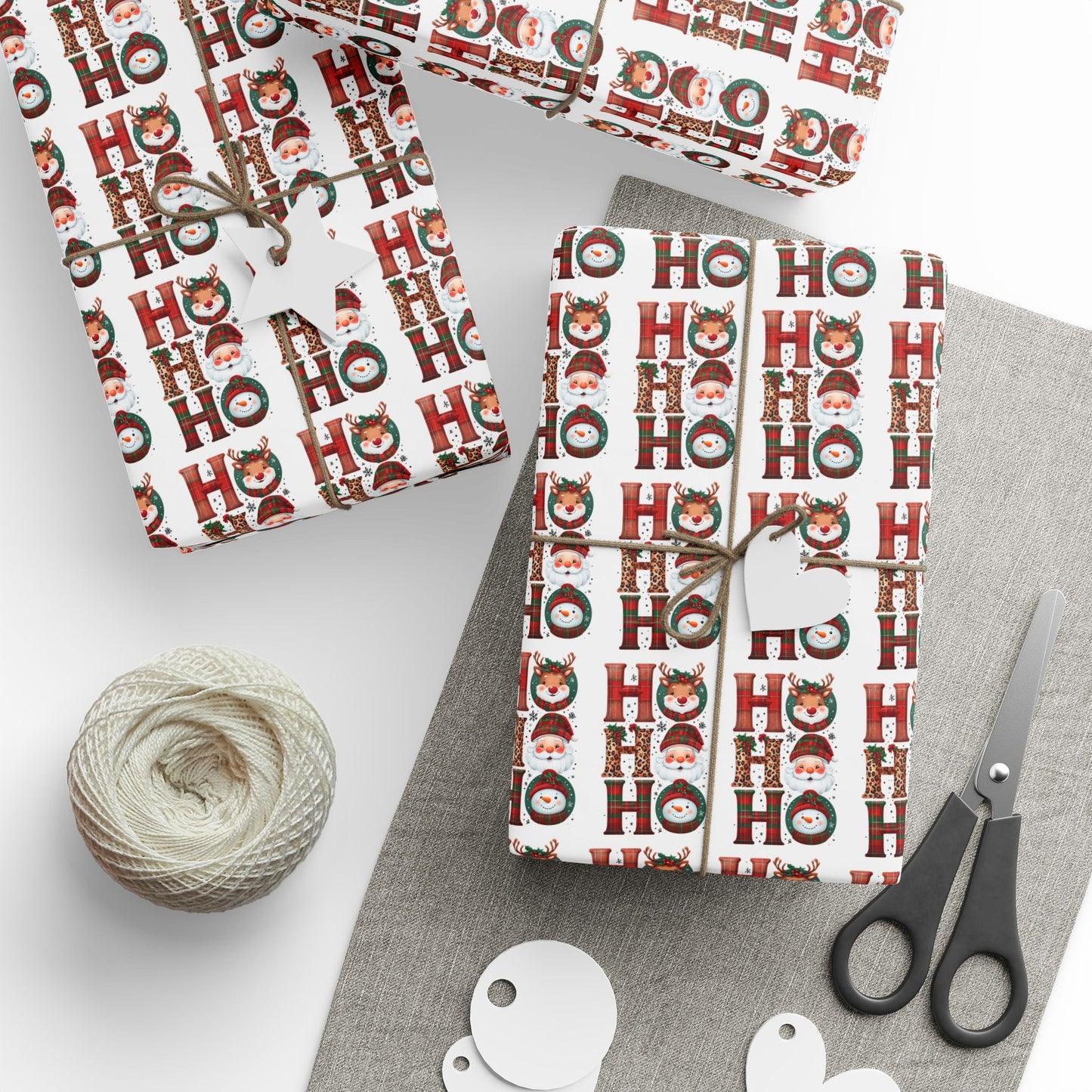 Festive Wrapping Paper, Holiday Gift Wrap, Christmas Wrap, Decorative Paper for Gifts, Seasonal Gift Wrap