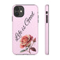 Roses & Positivity Phone Case - Floral Design, Life is Good, Tough Cases for Everyday Wear, Gift for Friends, Mother's Day, Spring [...]