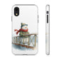 Snowman Phone Case – Winter Holiday Gift, Cute Snowman Design, Winter Accessories, Protective Phone Case, Unique Christmas Present