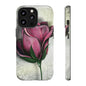 Rose Phone Case – Tough Cases, Floral Phone Cover, Gift for Her, Minimalist Design, Nature Lover's Accessory, Birthday Gift Idea