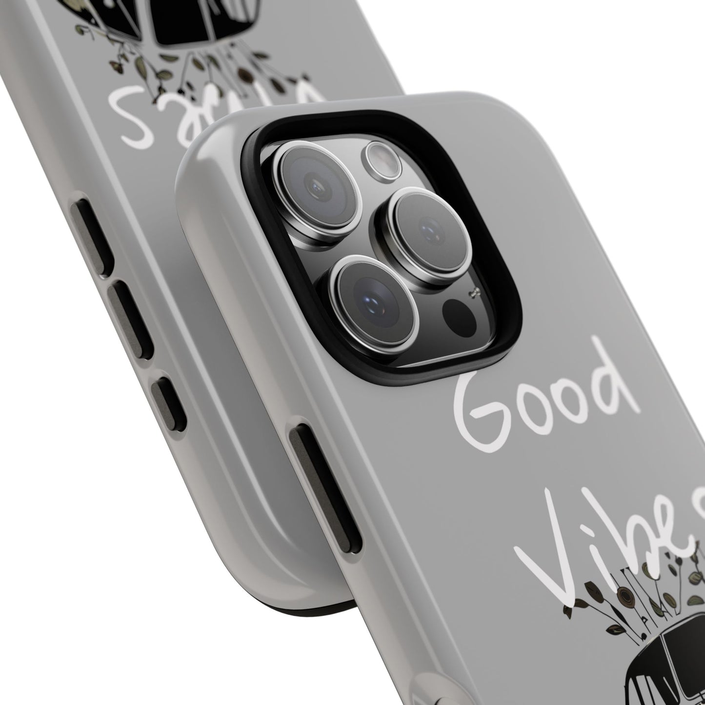 Floral Phone Case | Good Vibes, Phone Accessories, Gift for Her, Trendy Tech, Summer Vibes, Birthday Gift