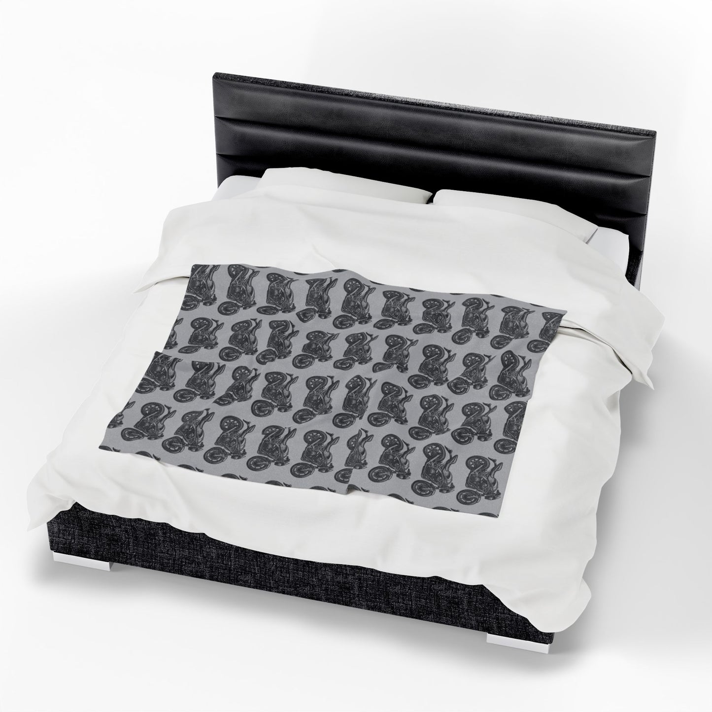 Motorcycle Lover's Velveteen Plush Blanket, Cozy Gift for Bikers, Home Décor for Motorcycle Enthusiasts, Ideal for Cold Nights, [...]