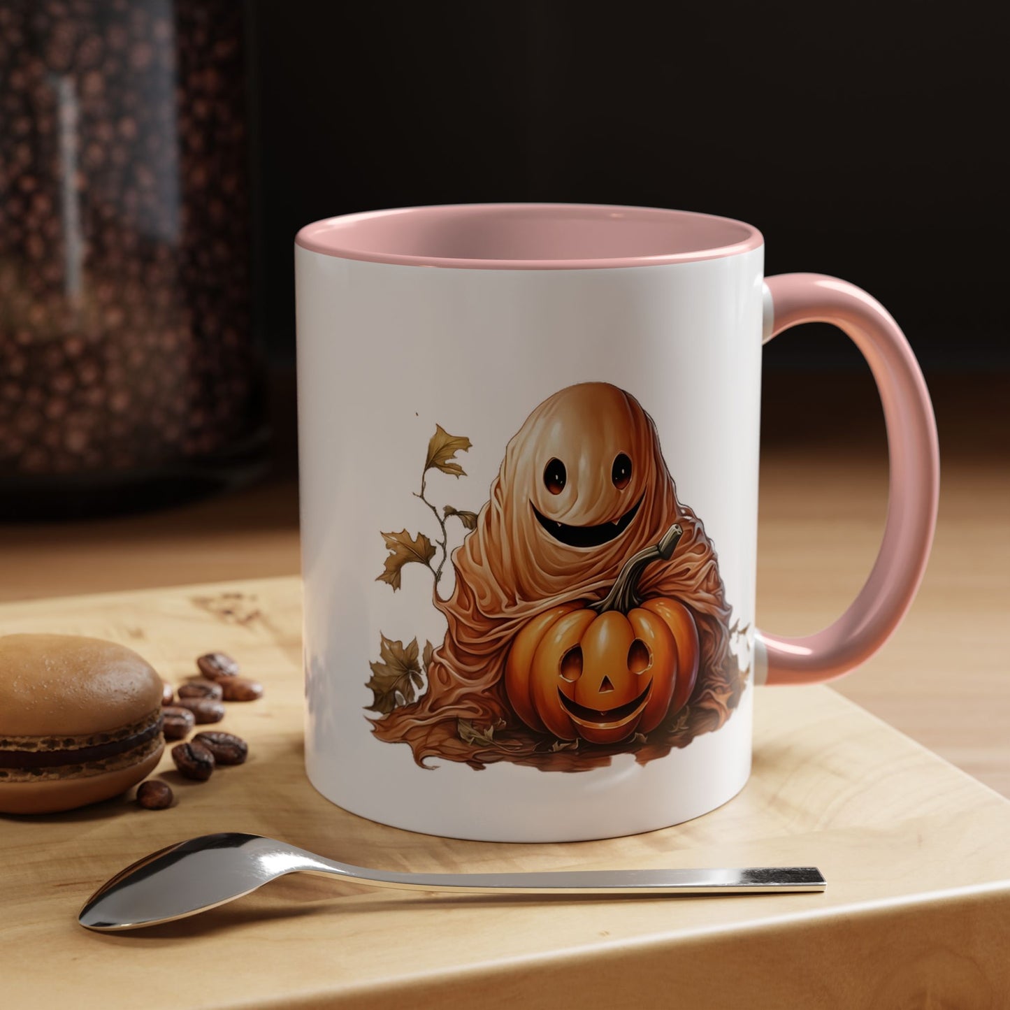 Whimsical Halloween Coffee Mug | Pumpkin-Inspired Drinkware, Cute Fall Decor, Gift for Pumpkin Lovers, Cozy Autumn Vibe
